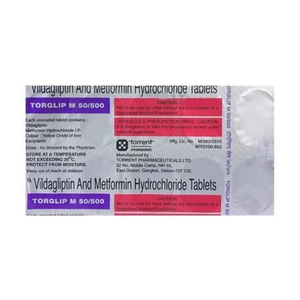 Buy TORGLIP M 50/500 Online at Classic Medico