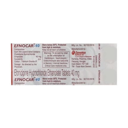 Buy EFNOCAR 40 Online at Classic Medico