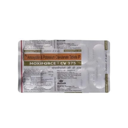 Buy MOXIFORCE CV 375 Online at Classic Medico