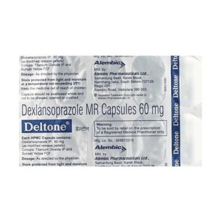 Buy DELTONE 60 Online at Classic Medico