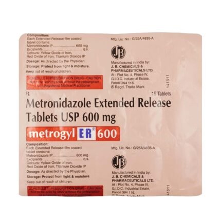 Buy METROGYL ER Online at Classic Medico