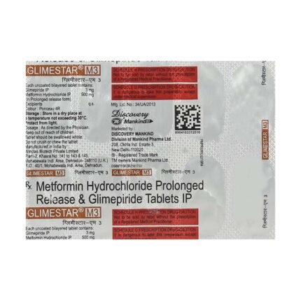 Buy GLIMESTAR M 3 Online at Classic Medico