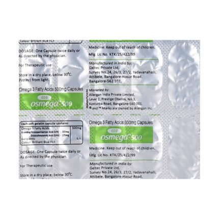 Buy OSMEGA 500 Online at Classic Medico