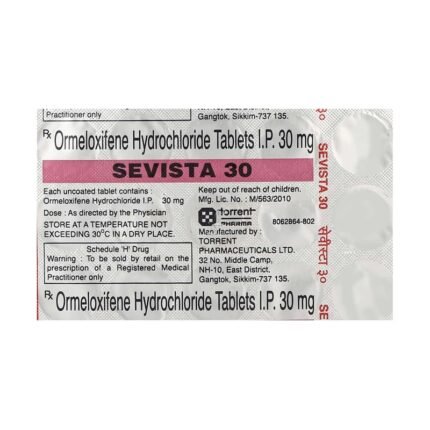 Buy SEVISTA 30 Online at Classic Medico