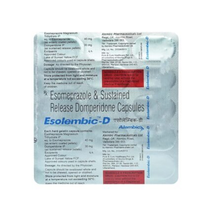 Buy ESOLEMBIC D Online at Classic Medico