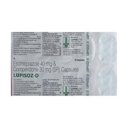 Buy LUPISOZ D Online at Classic Medico