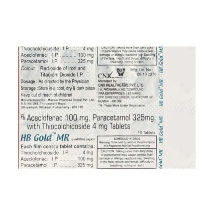 Buy HB GOLD MR Online at Classic Medico