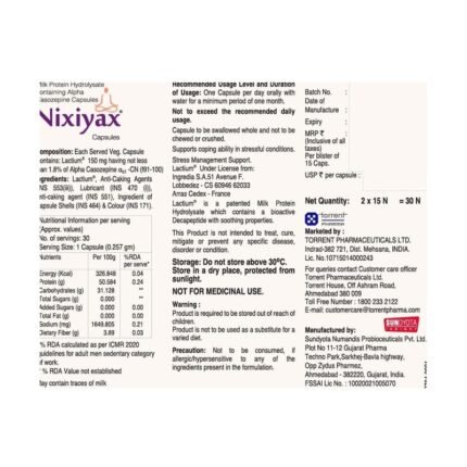 Buy NIXIYAX Online at Classic Medico