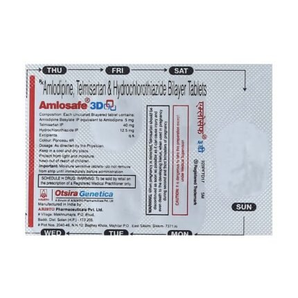 Buy AMLOSAFE 3D Online at Classic Medico