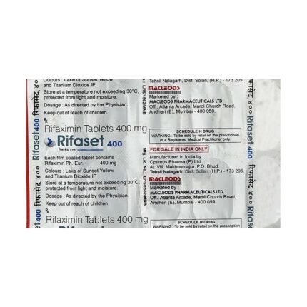 Buy RIFASET 400 Online at Classic Medico