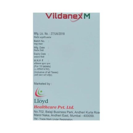 Buy VILDANEX M Online at Classic Medico
