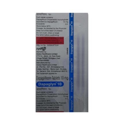 Buy DAPAGLYN 10 Online at Classic Medico