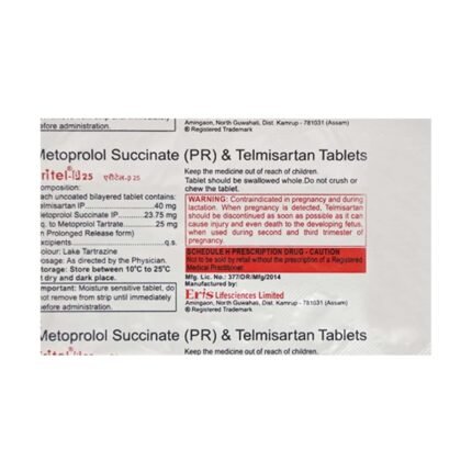 Buy ERITEL BETA 25 Online at Classic Medico