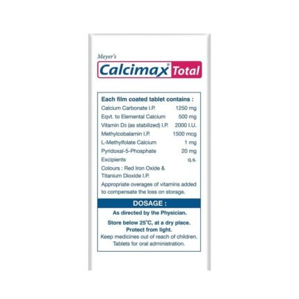 Buy CALCIMAX TOTAL Online at Classic Medico