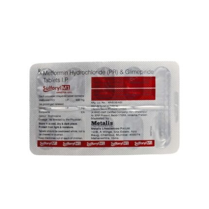 Buy SULFORYL M 1 Online at Classic Medico