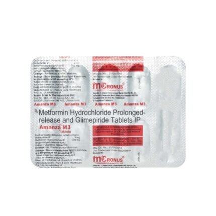 Buy AMANZA M 3 Online at Classic Medico
