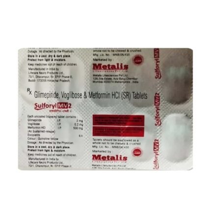 Buy SULFORYL MV 2 Online at Classic Medico