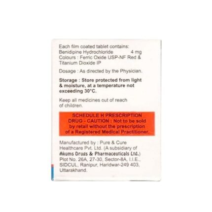 Buy BENITOWA 4 Online at Classic Medico
