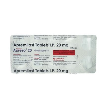 Buy APREZO 20 Online at Classic Medico