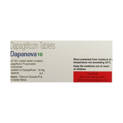 Buy DAPANOVA 10 Online at Classic Medico