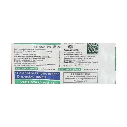 Buy VERTISTAR MD 24 Online at Classic Medico