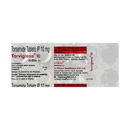 Buy TORVIGRESS 10 Online at Classic Medico
