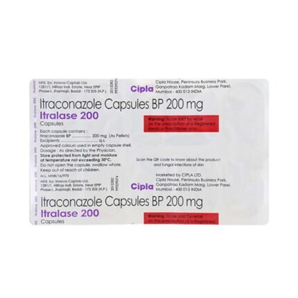 Buy ITRALASE 200 Online at Classic Medico