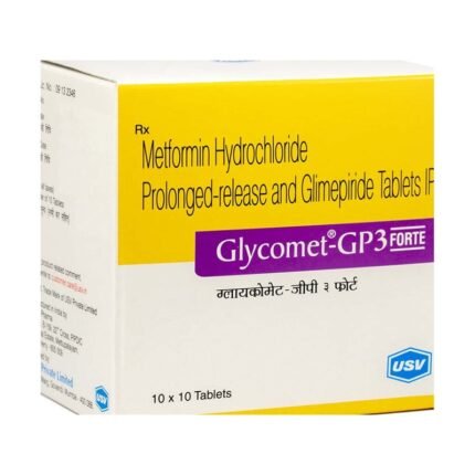 Buy GLYCOMET GP 3 FORTE Online at Classic Medico