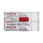 Buy LIPVAS 40 Online at Classic Medico