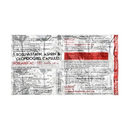 Buy ROSLAREN AC 10 Online at Classic Medico
