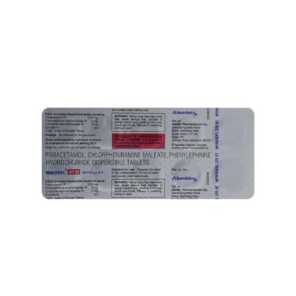 Buy WIKORYL DT 325 Online at Classic Medico