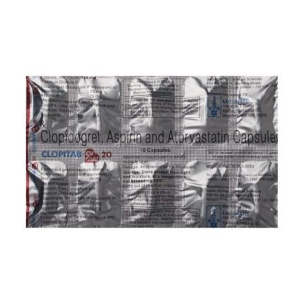 Buy CLOPITAB CV GOLD 20 Online at Classic Medico