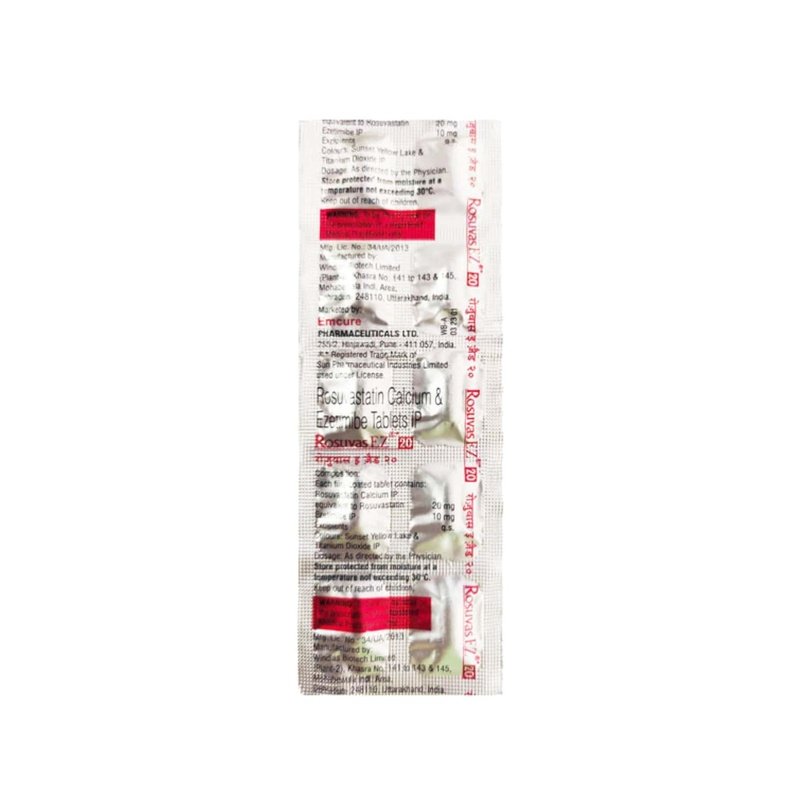 ROSUVAS EZ 20 Buy ROSUVAS EZ 20 Online at Classic Medico