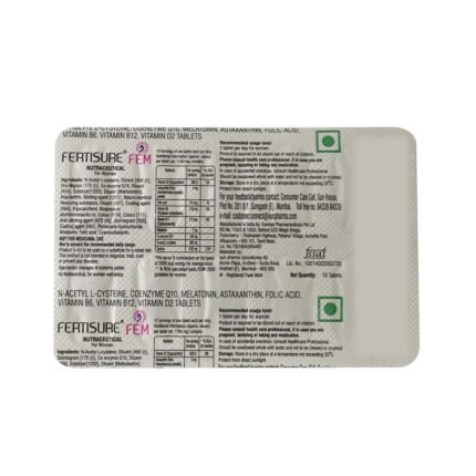 Buy FERTISURE FEM Online at Classic Medico