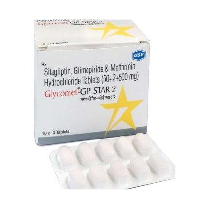 Buy GLYCOMET GP STAR 2 Online at Classic Medico