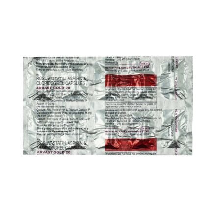 Buy ARVAST GOLD 20 Online at Classic Medico