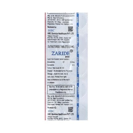 Buy ZARIDE Online at Classic Medico
