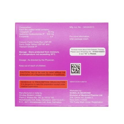 Buy ZUKANORM M 500 Online at Classic Medico