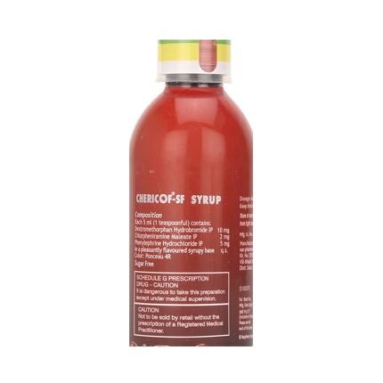 Buy CHERICOF SF SYRUP Online at Classic Medico