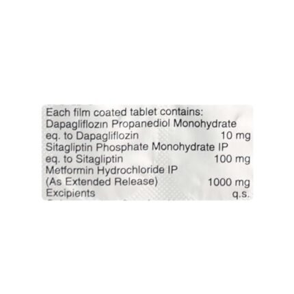 Buy DAPAVEL TRIO 1000MG Online at Classic Medico