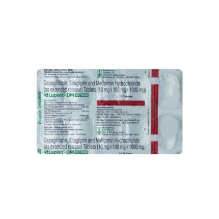 Buy LUPISIT DM 10/1000 Online at Classic Medico