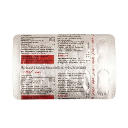 Buy UNMET Online at Classic Medico