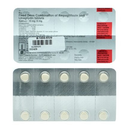 Buy AJADUO 10/5 Online at Classic Medico