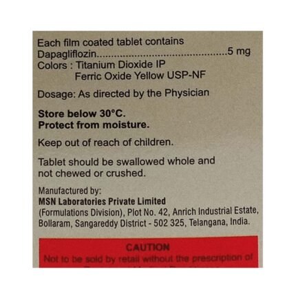 Buy GLUXIT 5 Online at Classic Medico