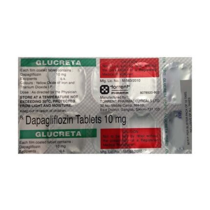Buy GLUCRETA Online at Classic Medico