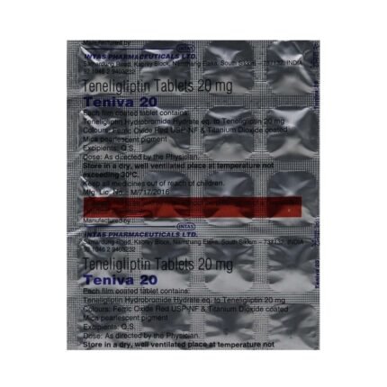 Buy TENIVA 20 Online at Classic Medico