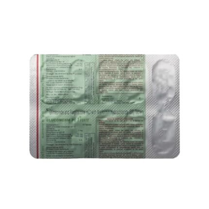 Buy GLUCONORM PG 1 FORTE Online at Classic Medico