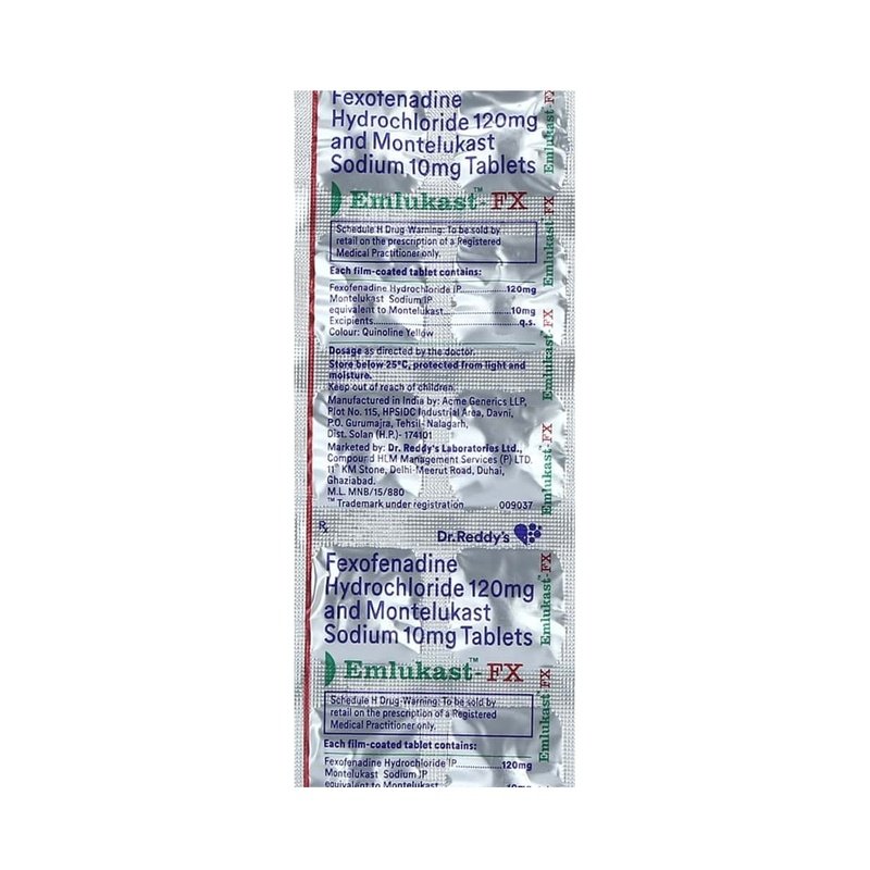 EMLUKAST FX Buy EMLUKAST FX Online at Classic Medico