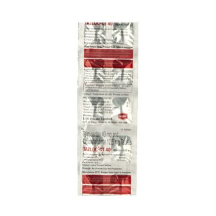 Buy TAZLOC CT 40 Online at Classic Medico