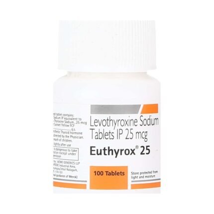 Buy EUTHYROX 25 Online at Classic Medico